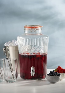 Kilner Vintage Dispenser Bauturi 5 Litri Transparent Design Elegant - Img 9