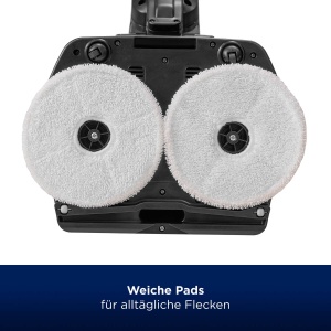 Kit de accesorii BISSELL pentru SpinWave Aspirator Mopuri lavabili si reutilizabili cu filtru Include tampoane si filtre grosiere si moi Piese de schi - Img 2