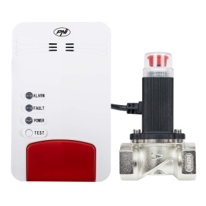 Kit de siguranta PNI Safe House Dual 250 cu 2 senzori si ventil magnetic de 34 - Img 2