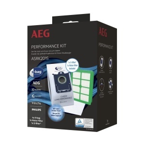 Kit Performanta Aspirator AEG ASRK201S, 4 Saculeti S-Bag, Filtru Higienic