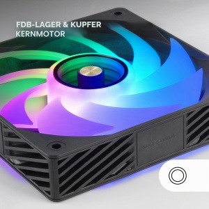 Kit ventilatoare Mars Gaming MF-SI4KIT, 4x 120mm, ARGB, negru - Img 3