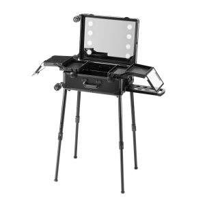 Koffer Make-up VEVOR TD3605, 4 compartimente, ABS MDF, 1030 x 510 x 1360 mm - Img 9