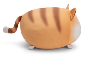 Kuscheltier Pisica Chill-NICI 30x34cm - bej, Plus moale pentru copii si adulti - Img 4
