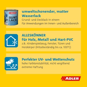 Lac universal ADLER 5in1, 375ml, Moosgrun, mat - Img 3