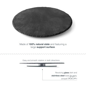 Lacor 61235 Tava rotativa din sist natural O35cm Functionala si Versatila - Img 4