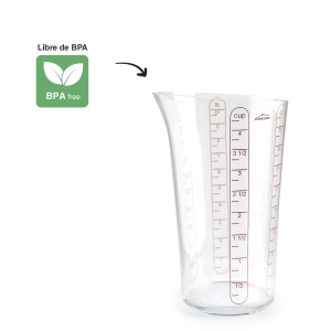 Lacor 67071 Cana Gradata 1L BPA-Free Plastic Marcaje Multiple - Img 4