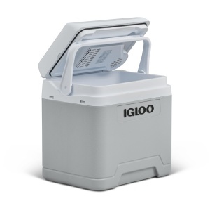 Lada frigorifica electrica IGLOO IE24 ACDC 24L gri alimentare 12V230V