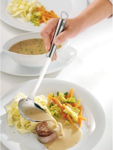 Ladle pentru sosuri WMF Profi Plus 28 cm, Cromargan inox, spalat in masina de spalat - Img 2