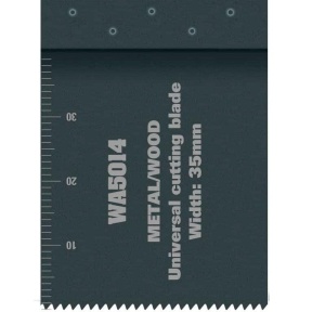 Lama universala pentru taiere Worx WA5014, 40x35mm, pentru lemn, metal si PVC - Img 3