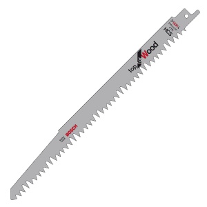 Lame pentru fierastrau sabie Bosch Professional S 1531 L set 5 bucati 240 mm pentru lemn moale si verde - Img 4