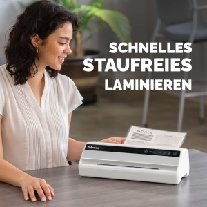 Laminator Fellowes Saturn A4 InstaHeat 60s Auto-Off pentru birou si acasa - Img 3