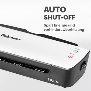 Laminator Fellowes Sola A4 Anti-Jam Functie de Oprire Automata - Img 6