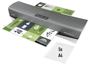 Laminator Leitz iLAM Office Pro A3, 1 minut incalzire, 75-175 microni, grialb