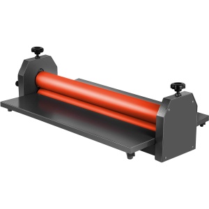 Laminator manual VEVOR 1000 mm Kaltlaminator cu structura metalica si role din cauciuc - Img 9
