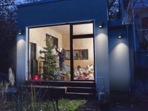 Lampa de exterior LEDVANCE ENDURA Classic Cube, neagra, GU10, IP44 - Img 4