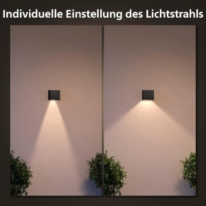 Lampa de exterior Philips Hue Resonate, dimmabila, 16 milioane culori, design elegant - Img 5