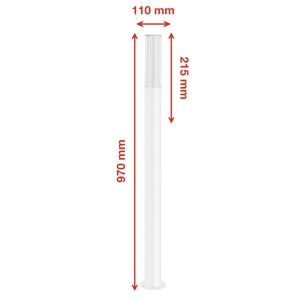 Lampa de Exterior TELEFUNKEN, LED 8W, 850 Lumen, Culoare Alba - Img 6