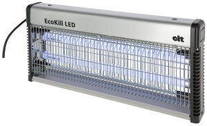 Lampa de insecte Kerbl EcoKill LED 2.0, eficienta energetica, aluminiu, usor - Img 2
