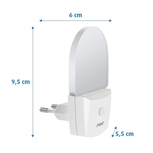 Lampa de Noapte Reer NightGuide, Alb, cu Intrerupator, LED 0.5W - Img 6