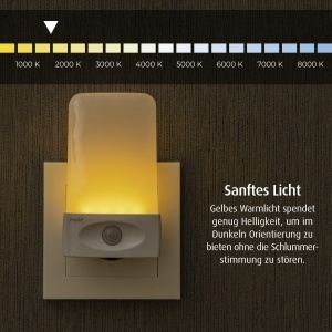 Lampa de Noapte Reer NightGuide cu Senzor de Miscare, 2 Bucati, Alb - Img 3