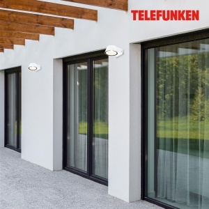 Lampa de perete exterior TELEFUNKEN, LED 7.5W, 700 Lumen, alba - Img 4