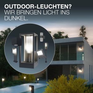 Lampa Exterioara Osram ENDURA Classic Square, GU10, Negru, IP44 - Img 7