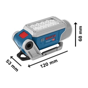 Lampa LED Bosch Professional GLI 12V-330 330 Lumen Unghi Reglabil Compatibila 12V - Img 5