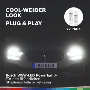 Lampa LED Bosch W5W-Powerlight 12V, 6000K, 2 bucati - Img 4