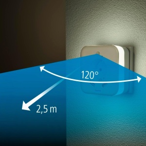 Lampa LED cu senzor de miscare Hama, 2x USB A, 3000K, 0.3W - Img 9