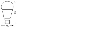 Lampa LED cu WiFi LEDVANCE SMART, Dimmabila, RGB, B22d, 3 bucati - Img 3