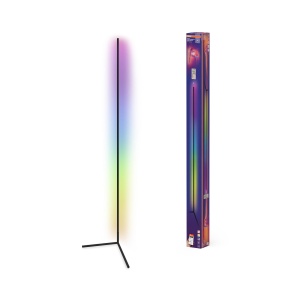 Lampa LED de podea Osram 2000mm, 20W, RGBW, Negru