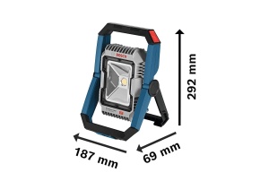 Lampa LED de santier Bosch Professional GLI 18V-1900, 1900 Lumen, 2 Helligkeitsstufen - Img 4