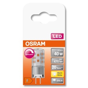 Lampa LED Dimabila Osram GY6.35, 12V, 320 Lumen, Culoare Calda