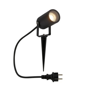 Lampa LED Exterioara TELEFUNKEN, 7W, Neagra, cu Protectie IP65