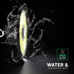Lampa LED High Bay V-TAC 100W UFO - 13500 lm, IP65, Alb Rece 6500K - Img 4