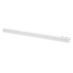 Lampa LED Osram cu senzor de miscare, 400mm, alba, din aluminiu, reincarcabila
