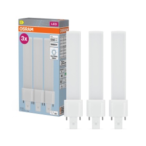 Lampa LED Osram DULUX S9, 4W, 550lm, 4000K, G23, 3-Pack