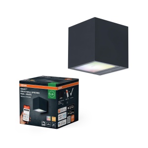 Lampa LED Osram SMART Brick, 14W, 550lm, RGBW, gri inchis - Img 5