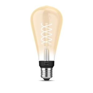 Lampa LED Philips Hue E27 Filament ST72, 550lm, lumina calda, dimabila - Img 4