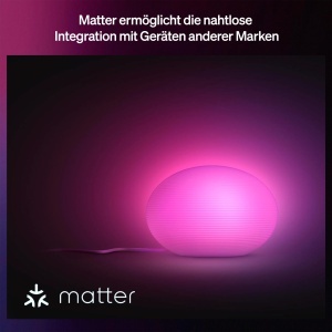 Lampa LED Philips Hue Flourish, dimmabila, lumina alba si colorata, 16 milioane culori - Img 6