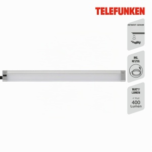 Lampa LED sub blat TELEFUNKEN 31,3 cm, 4 W, lumina neutra, argintie - Img 2