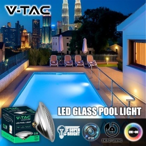 Lampa LED subacvatica V-TAC 12W PAR56, 1260 Lumen, IP68, Kaltwei - Img 3