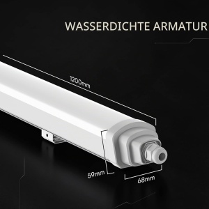Lampa LED V-TAC TK-Series 120 cm 36W IP65, 4320 Lumen, Neutral Alb 4000K - Img 5