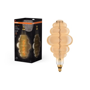 Lampa LED Vintage Osram 1906, 4.8W, 360lm, E27, Culoare Aurie