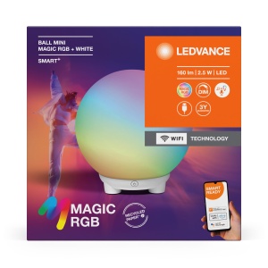 Lampa LEDVANCE SMART WIFI, Neagra, 4W, 130lm, RGB, Dimmabila - Img 8