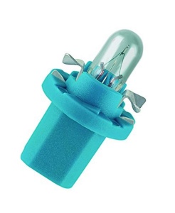 Lampa Osram B8.5d pentru montaj pe placa de circuite, 10 bucati, fabricata in Germania