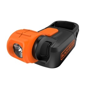 Lampa portabila BlackDecker BDCCF18N, 18V, 90 Lumen, dublu cap rotativ