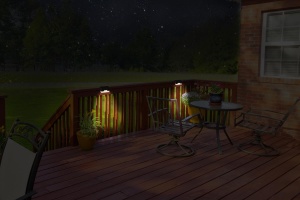 Lampa Solara Gradina Grundig 4 Buc - Lumina Calda, Negru, IP44 - Img 4