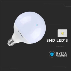 Lampadina LED Globo V-TAC cu Chip Samsung, 10W, Lumina Calda - Img 8