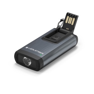 Lanterna cu LED Ledlenser K6R, 400 Lumen, reincarcabila, gri - Img 2